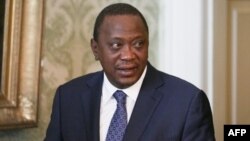 Le président du Kenya Uhuru Kenyatta à Londres, le 17 avril 2018.