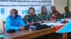 Composition de la cour militaire du Sud-Kivu dans les audiences foraine de Kavumu, en RDC, le 10 novembre 2017. (VOA/Ernest Muhero)