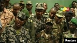 Les nouveaux hommes forts de Bamako, ORTM, 22 mars 2012