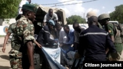 Jami'an tsaro sun kwashe baraguzan mutanen da 'yan Boko Haram suka hallaka da bam a Jakana cikin Kamaru