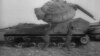  Members of the Ghost Army work with an inflatable tank, one of hundreds of props used to deceive the enemy during World War ll. (Courtesy Plate of Peas Productions)
