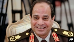 عکس آرشیوی از عبدالفتاح السیسی، فرمانده پیشین ارتش مصر