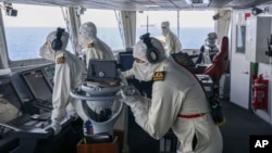 Американската војска соопшти дека го соборила беспилотното летало на Хутите.