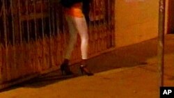 83% do tráfico humano envolve a prostituição