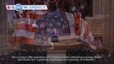 VOA60 America - Wildfires continue burning in Los Angeles as death toll rises to 10