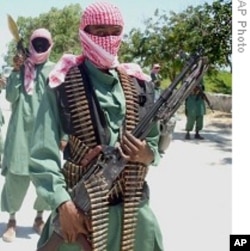 Des militants d'al-Chabab