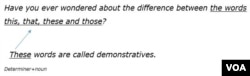 Everyday Grammar - These words are called determiners