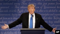 Donald Trump, Sept 26, 2016