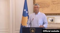 Predsednik Kosova Hašim Tači