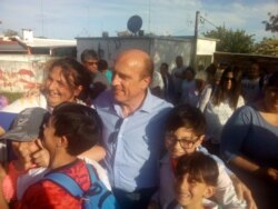 Daniel Martínez es el candidato presidencial del gobernante Frente Amplio en Uruguay.