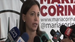 Machado: Maduro hace "lo que le da la gana"