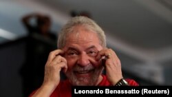 Lula da Silva no Sindicato dos Metarlúrgicos em São Bernardo