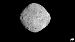 Na fotografiji koju je objavila NASA, od 16. novembra 2018, vidi se asteroid Bennu.