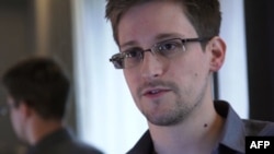 Edward Snowden, who has worked at the National Security Agency for the past four years, speaking during an interview with The Guardian newspaper at an undisclosed location in Hong Kong, June 6, 2013.