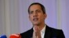 ARCHIVO - Juan Guaidó, durante una conferencia de prensa tras exiliarse en EEUU.