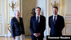El secretario de Estado de Estados Unidos Antony Blinken visita Copenhague, Dinamarca, el 17 de mayo de 2021.