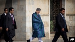 حامد کرزی رئیس جمهور افغانستان