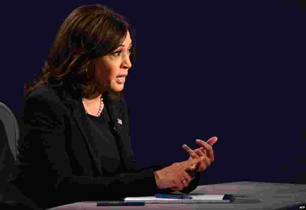 Kamala Harris, dice que, “el 28 de enero el presidente y el vicepresidente fueron informados sobre las consecuencias de la pandemia (…). Sabían lo que estaba pasando y lo encubrieron”.