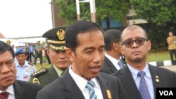Presiden Jokowi di Lanud Halim Perdanakusuma Jakarta (Foto: dok).