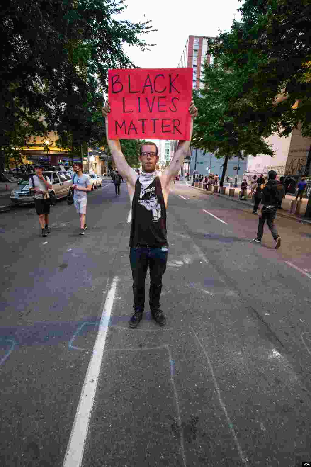 Oreqon ştatının Portland şəhərində etirazlar