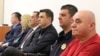Esed Radeljas, Damir Hadzic, Jasmina Horo, Nedzad Kapetanovic and Jusuf Causevic in the courtroom 13-04-2017