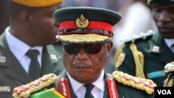 UMnu. Constantino Chiwenga. (S. Mhofu/VOA)