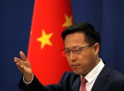 Juru Bicara Kementerian Luar Negeri China, Zhao Lijian. (Foto: dok).