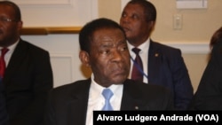 Teodoro Obiand na reunião da CPLP em Nova Iorque