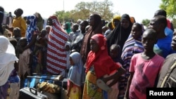 Wasu 'yan gudun hijira daga Gwoza, Jihar Borno