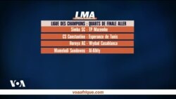 La page des sports du 5 avril avec Yacouba Ouedraogo