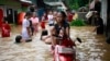 Banjir Genangi Ribuan Rumah di Ibukota Indonesia