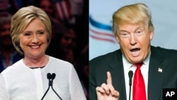 clinton and trump