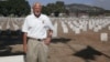 First Sgt. John Gilbert at the Clark Veterans Cemetery in the Philippines, Feb. 22, 2013. (Photo: VOA/Simone Orendain) 