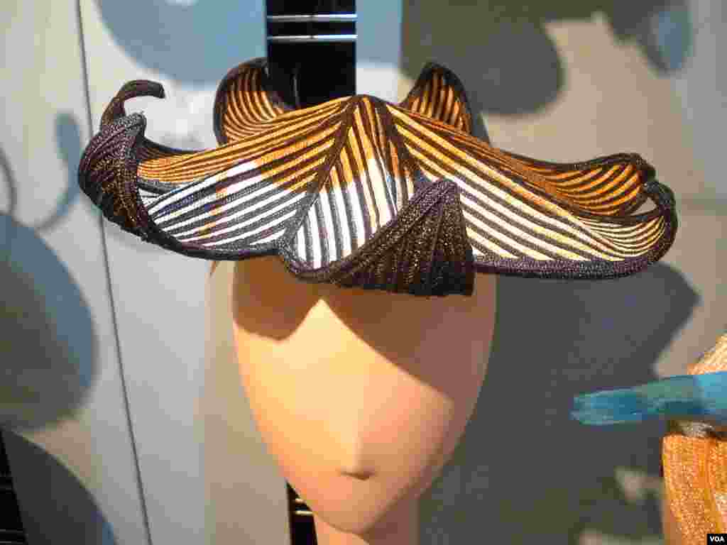 Wearable art by Ignatius Creegan and Rod Givens at the 2013 Smithsonian Craft Show.