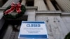 Sebuah tanda menyatakan gedung Arsip Nasional ditutup karena "government shutdown" di Washington, AS, 22 Desember 2018. (Foto: dok).