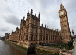 FILE - The Houses of Parliament in Westminster, central London.