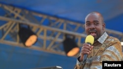 Umkhokheli webandla leCCC uMnu Nelson Chamisa.