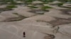 ARCHIVO - Un residente de una comunidad ribereña lleva alimentos y contenedores con agua potable luego de que fueron distribuidos debido a una sequía en Careiro da Varzea, en el estado de Amazonas, Brasil.