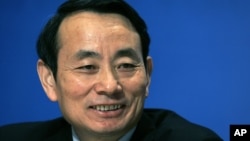 FILE - Jiang Jiemin, then-president of PetroChina Ltd.