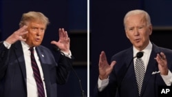 Predsjednik Donald Trump i demokratski predsjednički kandidat Joe Biden (Foto: AP/Patrick Semansky)