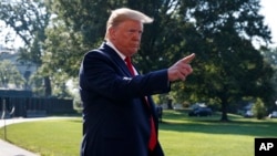Donald Trump à la Maison Blanche le 30 juillet 2019.
