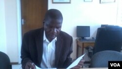 Japhet Moyo, secrétaire général du Congrès zimbabwéen des syndicats (ZCTU).