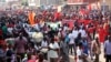 Manifestation de l'opposition à Lomé