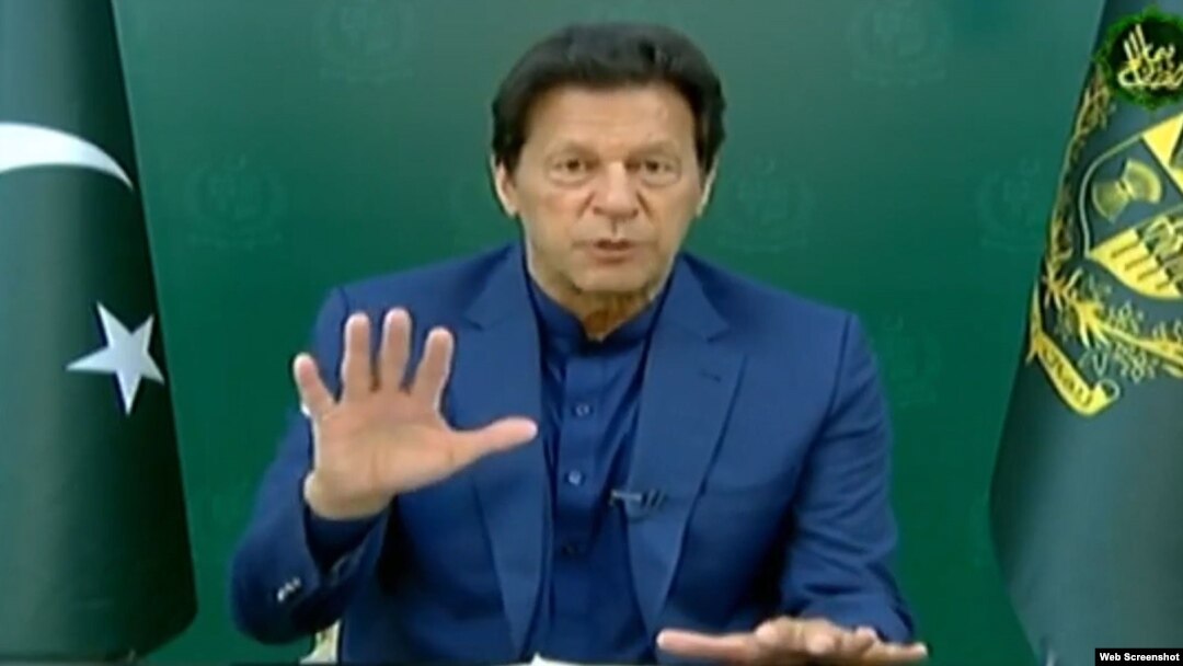 ပါကစ္စတန်ဝန်ကြီးချုပ် Imran Khan.