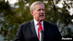 Bivši šef kabineta Donalda Trumpa Mark Meadows (Foto: REUTERS/Al Drago)