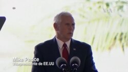 Vicepresidente Pence condena ataque terrorista en Barcelona