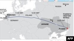 Todas las 298 personas a bordo del vuelo MH17, derribado el año pasado sobre el este de Ucrania, perecieron. 
