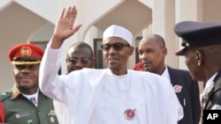  Muhammadu Buhari, Abuja, le 9 janvier 2017. (AP Photo/ Azeez Akunleyan)