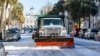 US cities get creative clearing snow, ice after rare winter storm