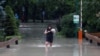 Flood in Kamnik, Slovenia